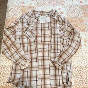 Aeropostale Plaid Top